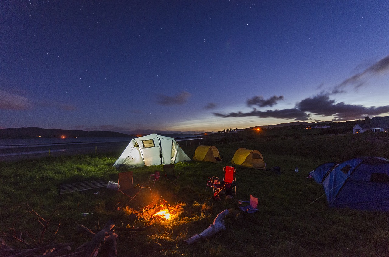 tent camping