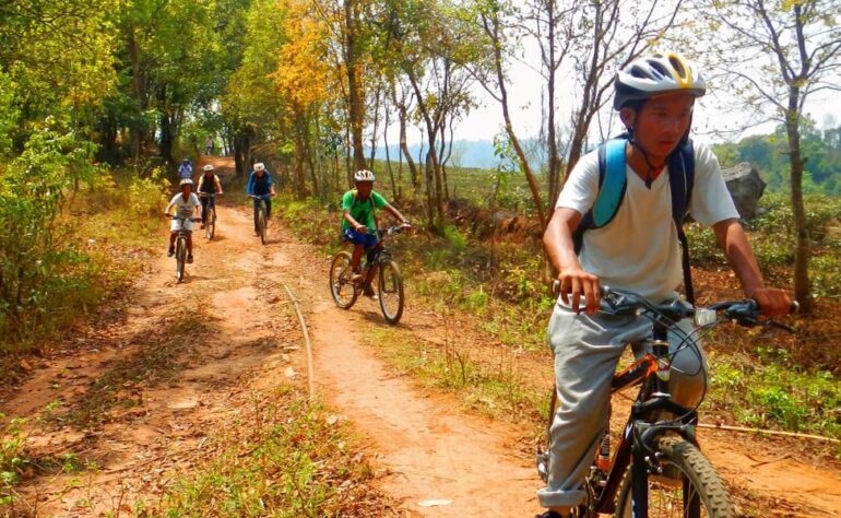 Biking At Sohliya Village